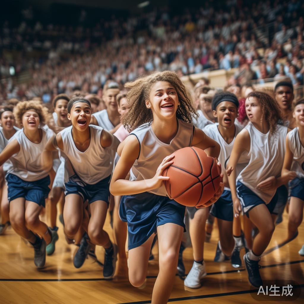 再次，它激发青少年的团队合作意识和集体荣誉感。许多