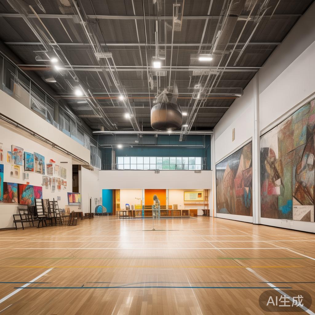 其次，多功能空间的设计促进了社区凝聚力的增强。体育